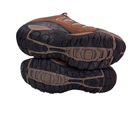 Merrell Men’s 9 Faraday Hiking Shoes Stone/Ebony Trail Outdoor Rugged Gorpcore - Picture 7 of 9